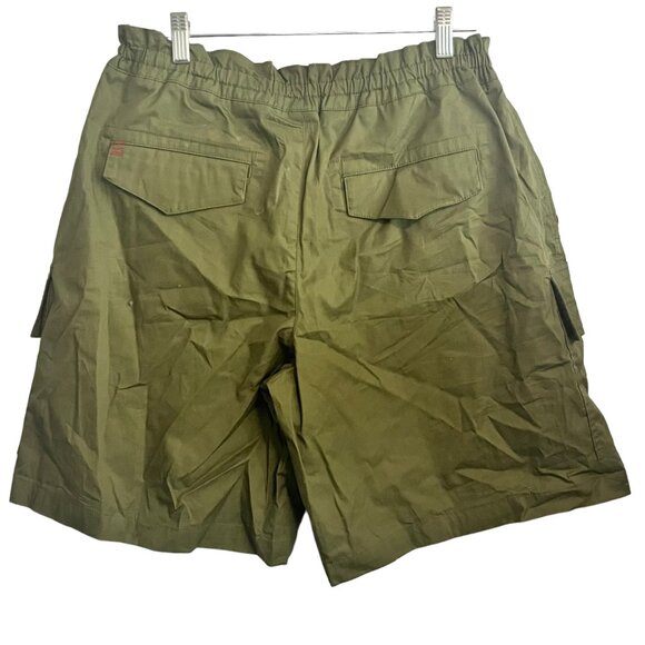 NEW URBAN OUTFITTERS BDG SHORTS LARGE ARMY OLIVE GREEN LENNON SKATE CARGO SHORT - Picture 4 of 8